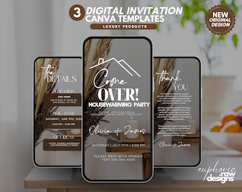 Housewarming Invite, Digital House Warming Invitation, New Home, housewarming party, House warming Invitation, New House, Welcome Home