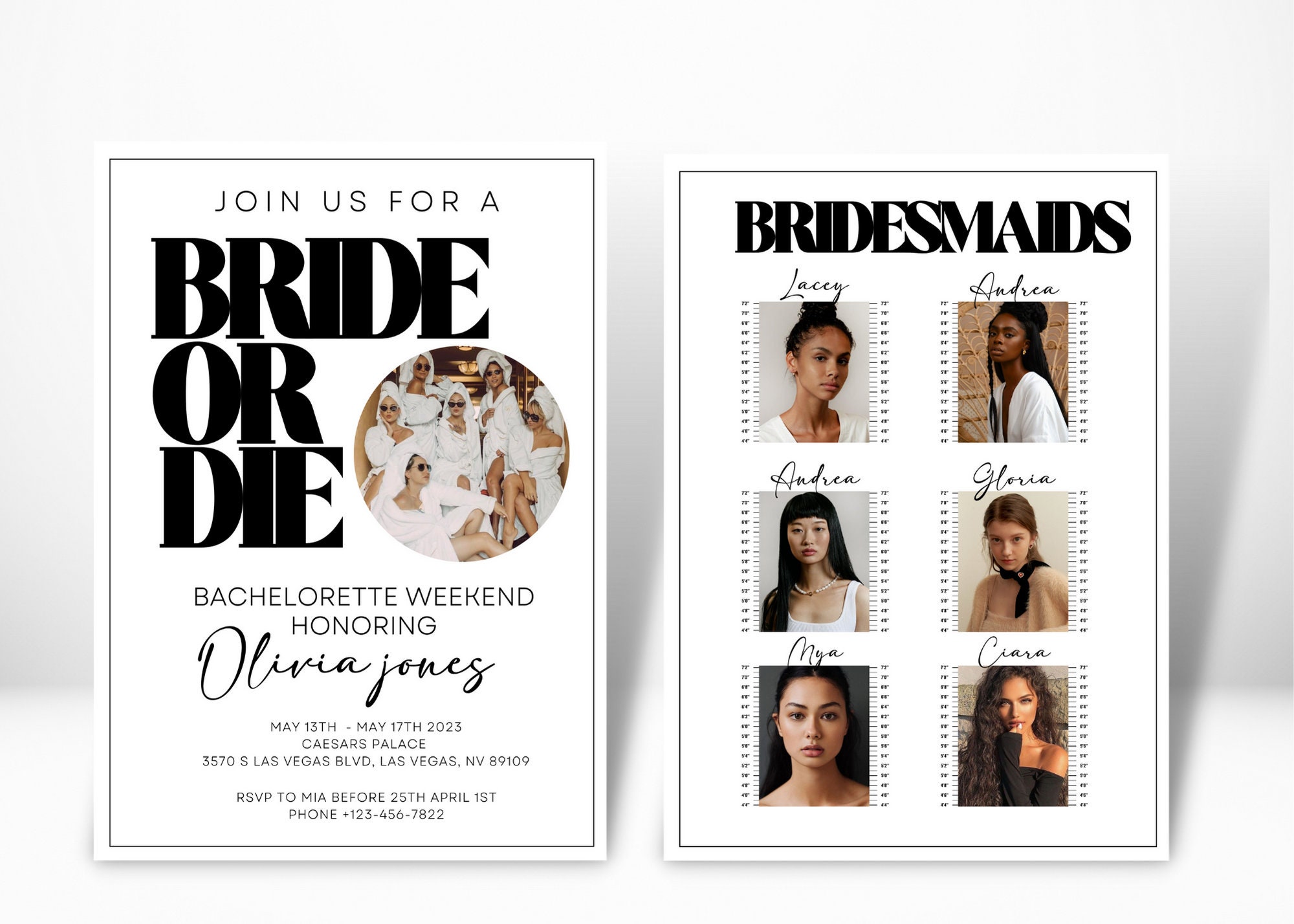 Bachelorette Weekend Bundle Planner Bachelorette Party - Etsy