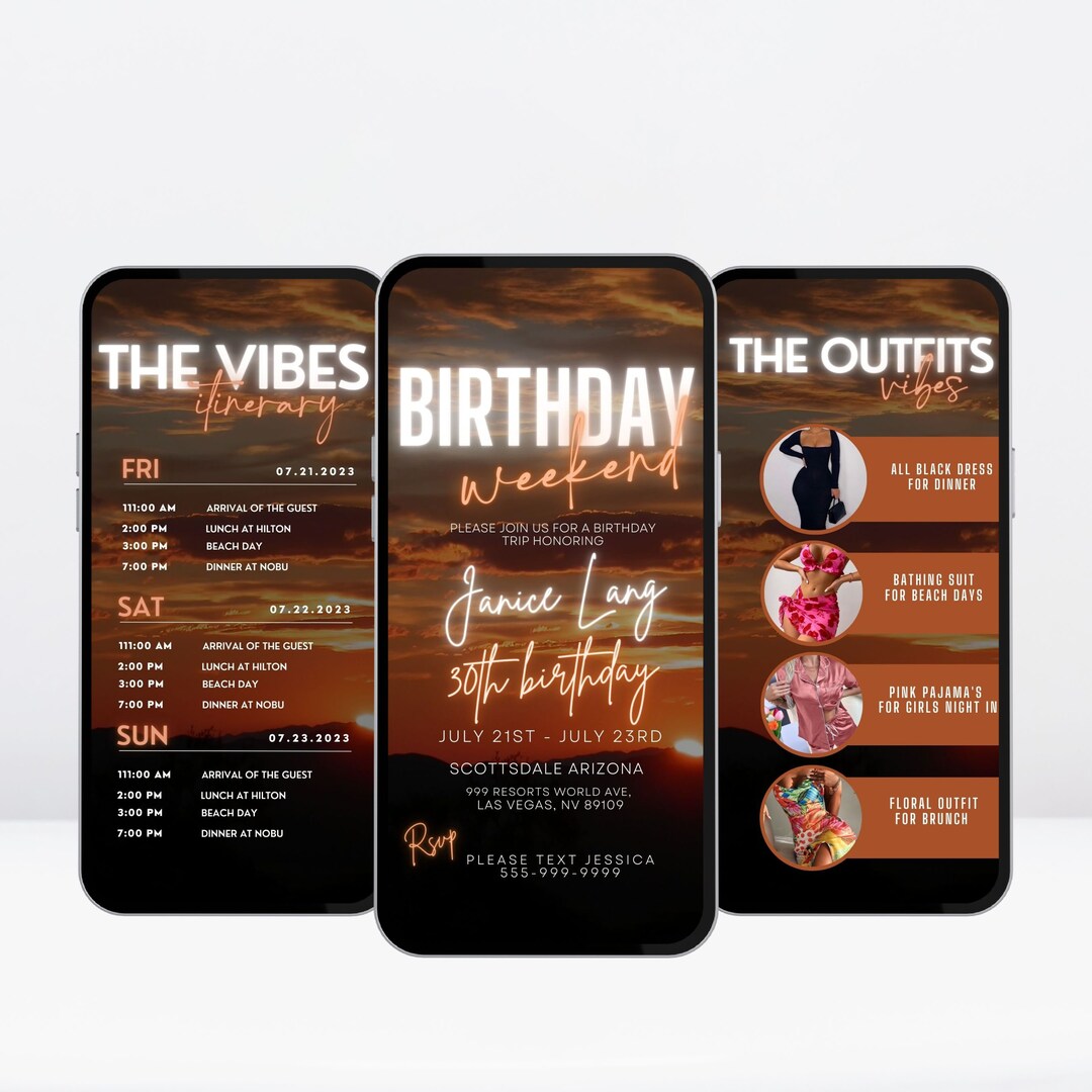 Digital Travel Itinerary, Itinerary Template, Travel Itinerary ...