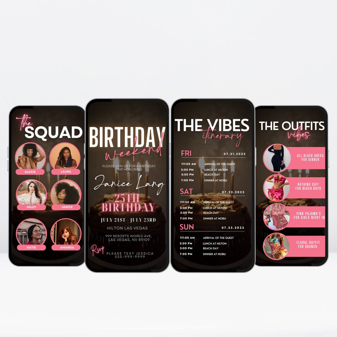 Digital Travel Itinerary, Itinerary Template, Travel Itinerary ...