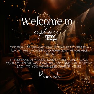 May include: Welcome to Euphoric Raw Designs, a company that creates luxury and wonderful experiences at affordable prices. Contact us 24/7 with any questions or concerns. Ramanda.