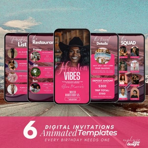 Houston Girl’s Trip, Birthday Weekend, Texas Itinerary Travel Planner, Vacation Schedule, Digital Animated Video Guide, Houston Itinerary