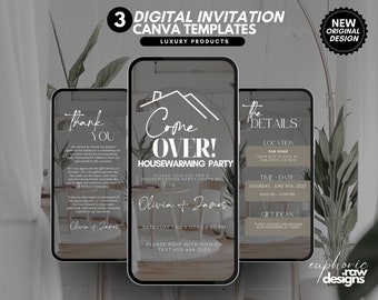 Housewarming Invite, Digital House Warming Invitation, New Home, housewarming party, House warming Invitation, New House, Welcome Home