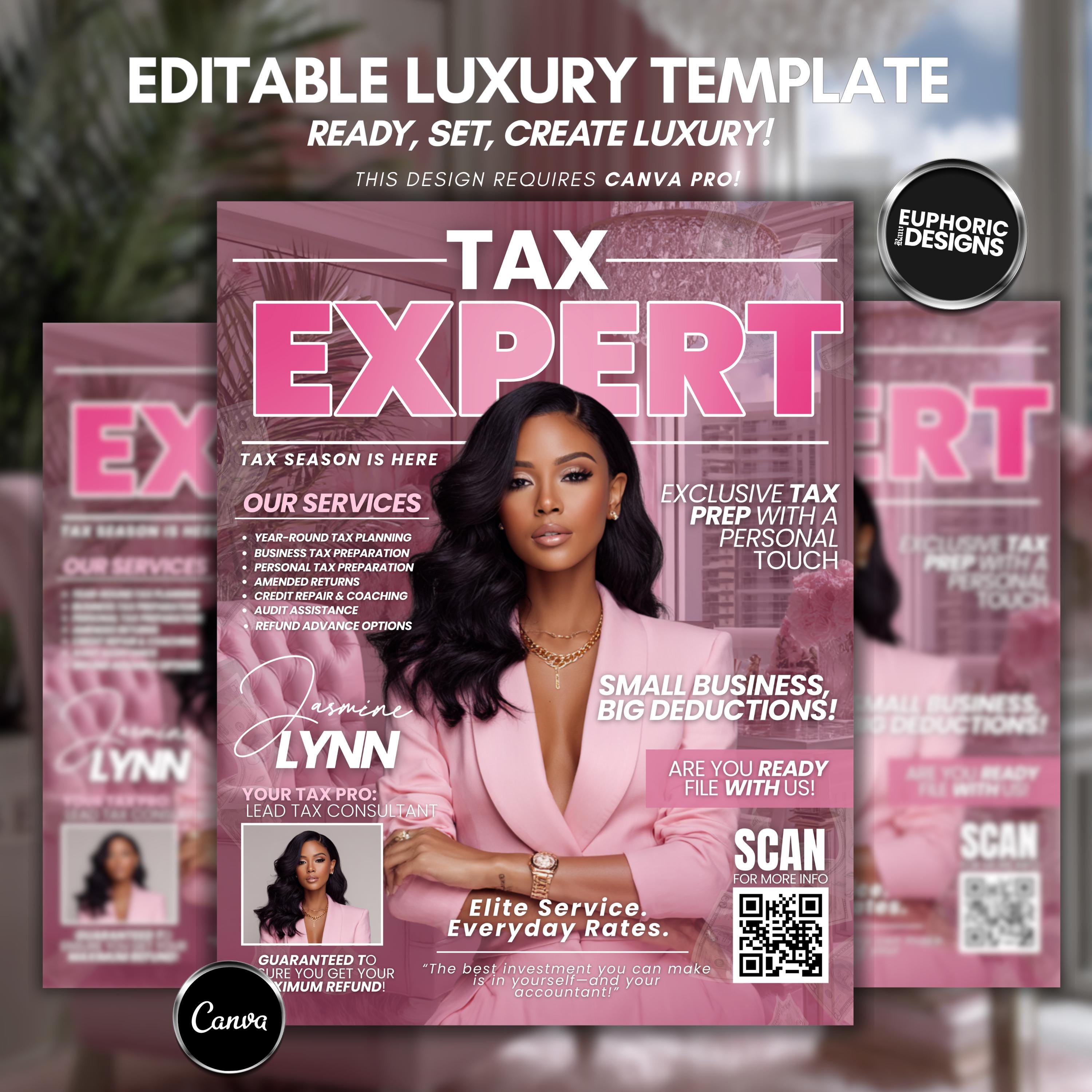 Magazine Advertisement Design Template