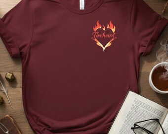 You Do Not Yield - Sword Floral Tee, Throne of Glass Shirt - Fireheart Shirt, Bookish Gift for Readers and Fantasy Fans