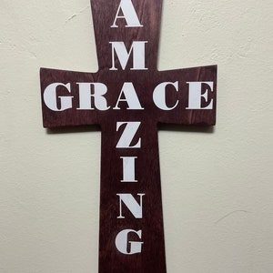 Amazing Grace on Cross