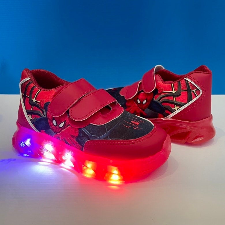 Spiderman Movie Sneakers Light up for Gift -