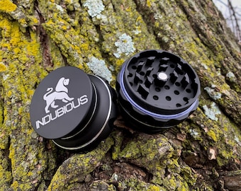 Metal Grinder with Storage | INDUBIA™ V1 | 5-Piece Durable Aluminum Grinder