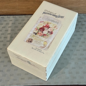 Farmhouse Seed Catalog Vintage Card Catalog Flower Seed Catalog