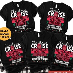 Most Likely To Matching Christmas Cruise Shirts, Christmas Cruise 2024 Shirt, Family Christmas Cruise Shirts Funny Christmas Family Vacation