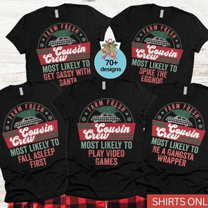 Christmas Cousin Crew Shirts, Matching Christmas Cousin Shirts, Cousin Gifts, Matching Cousin Shirt, Cousin Crew Tshirts, Cousin Crew Shirts