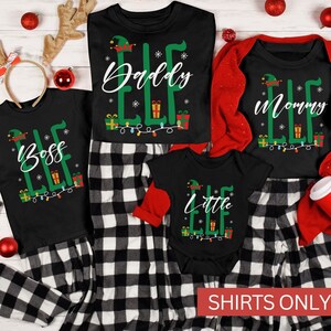Christmas Elf Shirts, Elf Matching Family Shirts, Elf Family Shirts, Matching Christmas Shirts, Xmas Group Shirts, Christmas Funny Tee,Group