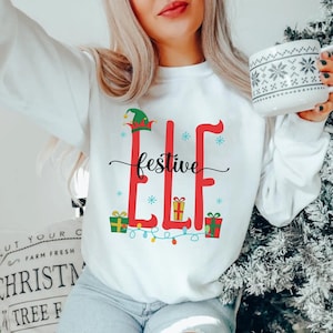 Elf Family Christmas Shirt, Family Christmas Pajamas, Matching Family Shirts, Christmas Gifts, Personalized Elf Shirt, Matching Christmas