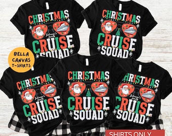Matching Christmas Cruise Shirt, Christmas Cruise 2026 Shirt,Family Christmas Vacation Tees