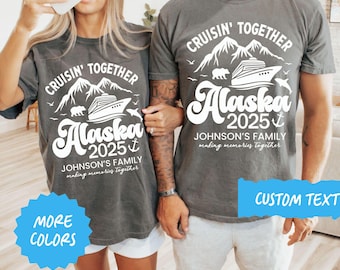 Comfort Colors Cruise Shirts, Alaska Cruise Shirt, Cruise Squad 2025,  Cruise Vacation Shirt, Family Matching Group Cruise Shirt,Cruise Crew