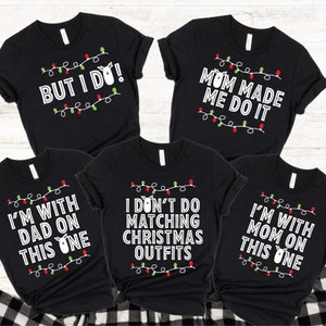 Family Christmas Pajamas, Matching Family Christmas Pajamas Family, Holiday Pajamas, Christmas PJs Family, Family Christmas Shirts,Group Tee