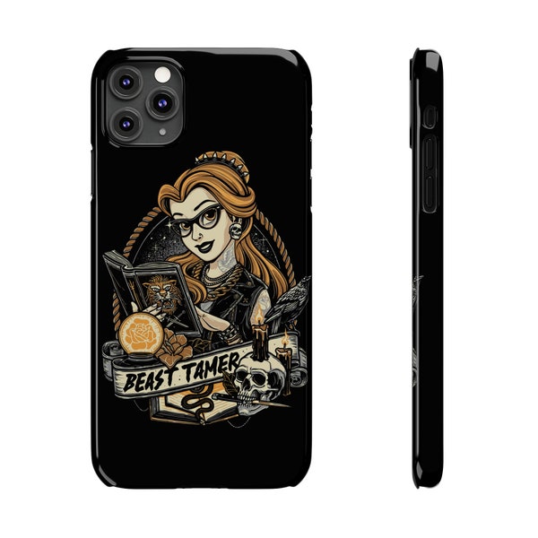 beast tamer princess punk and tatto balle Slim Cases for iPhone 13, iPhone 12, iPhone 11