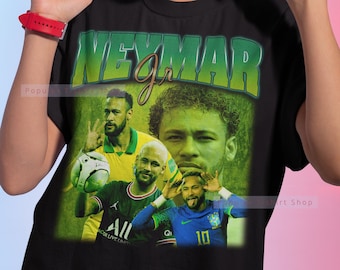 Neymar Jr Vintage Unisex Shirt, Vintage Neymar Jr TShirt Gift For Him and Her, Best Neymar Jr SweatShirt, Express Shipping Available