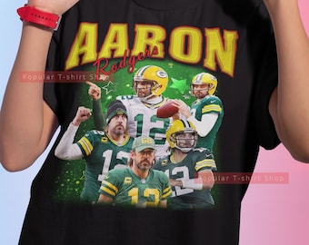 Aaron Rodgers Vintage Unisex Shirt, Vintage Aaron Rodgers TShirt Gift For Him and Her, Aaron Rodgers Sweatshirt, Express Shipping Available