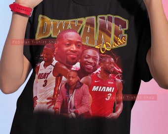 Preowned Fanatics NBA Miami Heat #3 Dwyane Wade Shirt Size XL A3