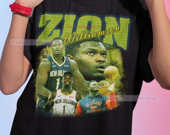 Zion Williamson Vintage Unisex Shirt, Vintage Zion Williamson TShirt For Him and Her, Zion Williamson SweatShirt, Express Shipping Available