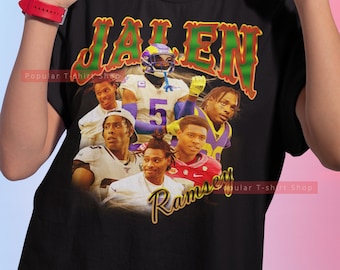Camiseta unisex vintage de Jalen Ramsey, regalo para él y para ella, sudadera de Jalen Ramsey, envío exprés disponible.