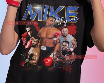 Chemise unisexe vintage Mike Tyson, cadeau tshirt Mike Tyson vintage pour elle et lui, meilleur sweatshirt Mike Tyson, livraison express disponible