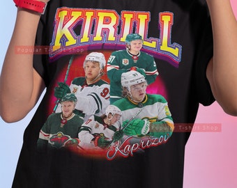 Kirill Kaprizov Vintage Unisex Shirt, Vintage Kirill Kaprizov TShirt For Him and Her, Kirill Kaprizov SweatShirt, Express Shipping Available