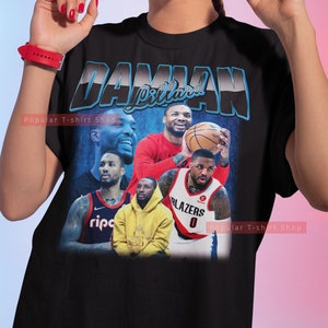 Damian Lillard Vintage Unisex Shirt, Vintage Damian Lillard TShirt For Him and Her, Damian Lillard SweatShirt, Express Shipping Available