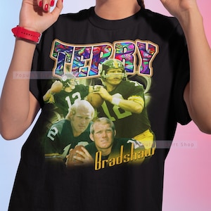 Terry Bradshaw Vintage Unisex Shirt, Vintage Terry Bradshaw T-Shirt für Sie und Ihn, Terry Bradshaw SweatShirt, Express Versand verfügbar