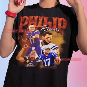 Philip Rivers Vintage Unisex Shirt, Vintage Philip Rivers TShirt Gift For Him and Her, Philip Rivers SweatShirt, Express Shipping Available