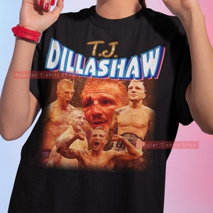 TJ Dillashaw Vintage Unisex Shirt, Vintage TJ Dillashaw TShirt Gift For Him and Her, TJ Dillashaw SweatShirt, Express Shipping Available