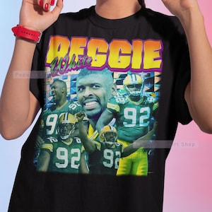 Reggie White Vintage Unisex Shirt, Vintage Reggie White TShirt Gift For Him and Her, Reggie White SweatShirt, Express Shipping Available