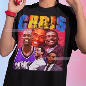 Chris Webber Vintage Unisex Shirt, Vintage Chris Webber TShirt Gift For Him and Her, Chris Webber SweatShirt, Express Shipping Available