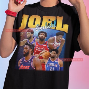  Joel Embiid Shirt - Joel Embiid Silhouette : Sports & Outdoors