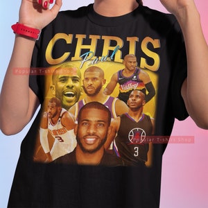 Chris Paul shirt Merchandise Professional Basketball Player Vintage bootleg  tshirt classic retro 90s Graphictee Unisex Sweatshirt Hoodie CPN