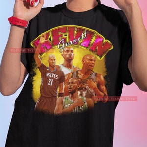 Kevin Garnett Vintage Unisex Shirt, Vintage Kevin Garnett TShirt Gift For Him and Her, Kevin Garnett SweatShirt, Express Shipping Available