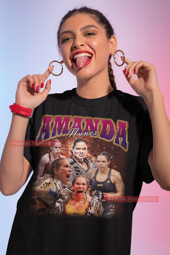 Amanda Nunes Vintage Unisex Shirt Vintage Amanda Nunes Tshirt for Him and Her Amanda Nunes Sweatshirt Gift Express Shipping Available Etsy