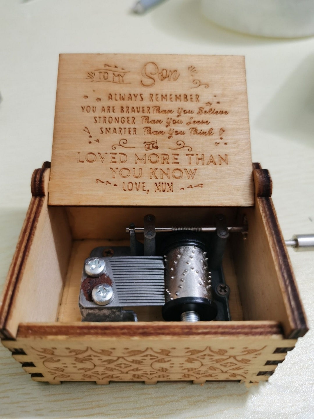 Custom Music Box Etsy