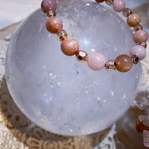 Sunstone Bracelet 6.5“
