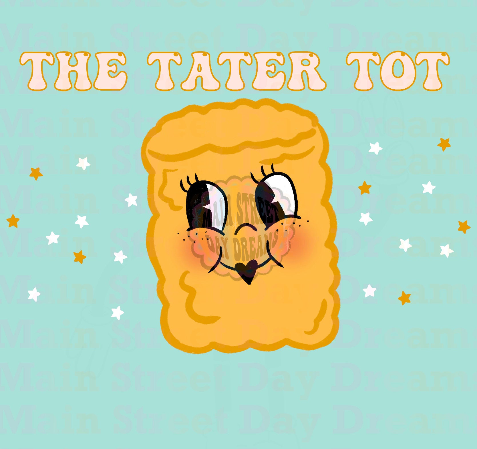Lil Tater Tot PNG Graphic Digital Only Etsy