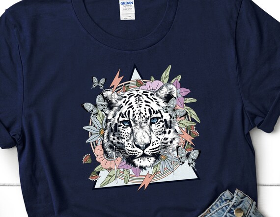 Chemise tigre chemise tigre femme chemise tigre homme chemise papillon chemises papillon pour femmes chemise fleurs sauvages chemise arc en ciel cadeaux Etsy France