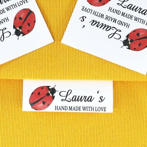Custom Satin Sewing Labels: Full Color Clothing Tags (5x7cm, 1000pcs)