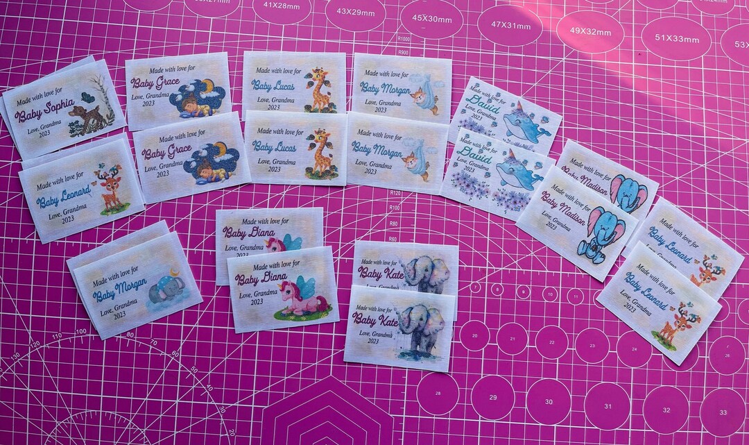 Baby Quilt Labels Personalized Girl,baby Quilt Labels Personalized