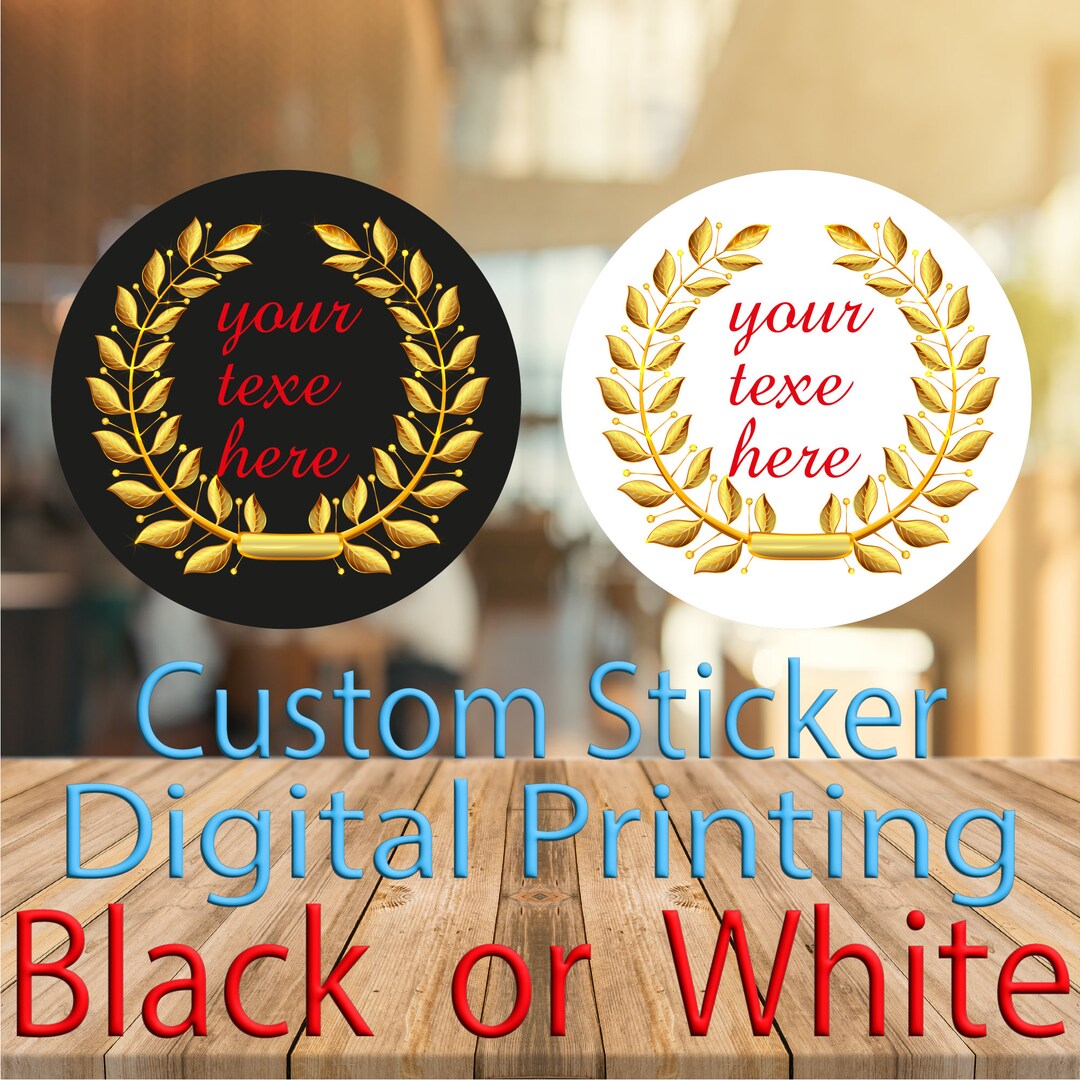 Custom Labels Stickers Party Labels, Logo Labels, Bottle Labels ...