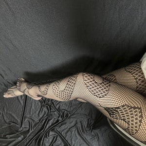 Star Fishnet Patterned Tights Goth, Alt Girl Stockings, Sexy Mesh Pantyhose  Lingerie -  Denmark