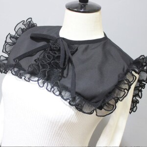 Victorian Fake Collar Mit Rüschen - Abnehmbare Halskrause Für Damen Retro Look
