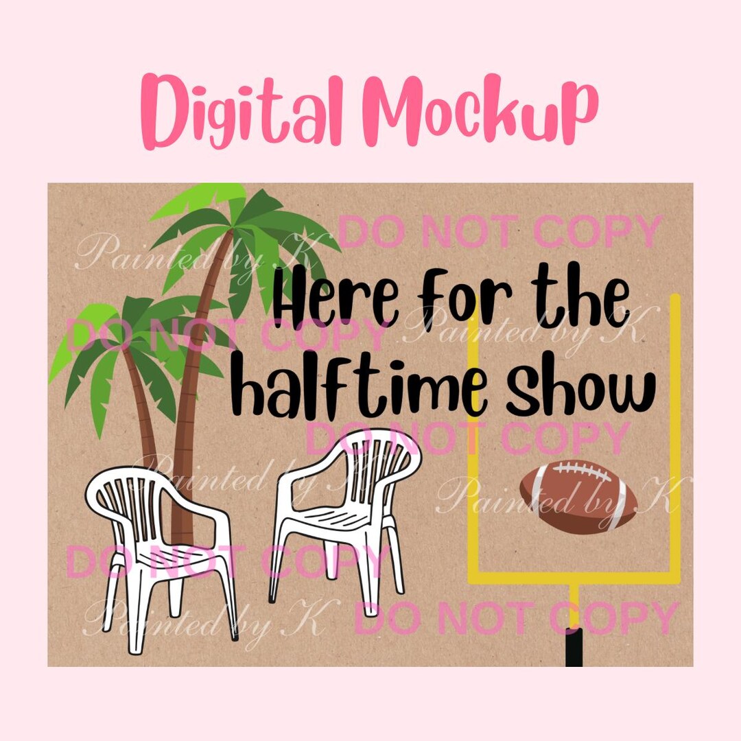 Bad Bunny Halftime Show Mockup (digital Download) - Etsy Australia