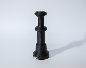 Theragun Vac-U-Hole Adapter: Mr Hankey Toys, 3D-gedruckt (schwarz)