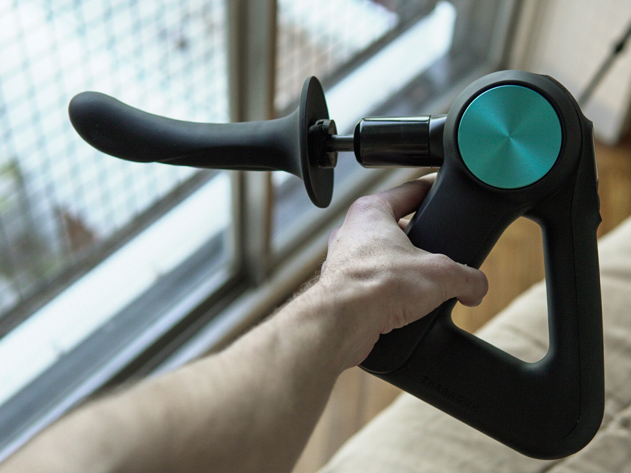 Vac U Lock - Theragun Adapter Massage Gun Attachment (BLACK)